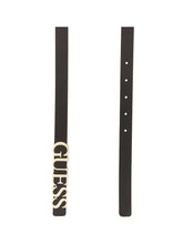 Cintura Guess Lefia scritta logo Nero